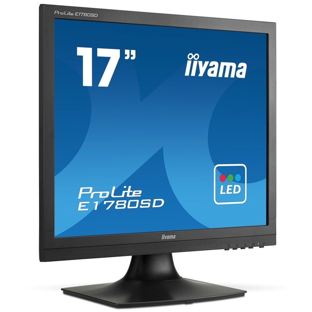 iiyama モニター ディスプレイ E1780SD-B1 (17インチ/スクエア(SXGA)/TN/D-sub,DVI-D/3年保証) Amazon.co.jp: iiyama モニター ディスプレイ E1780SD-B1 (17